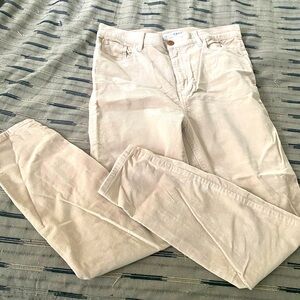 Almond Colored Corduroy Jeans